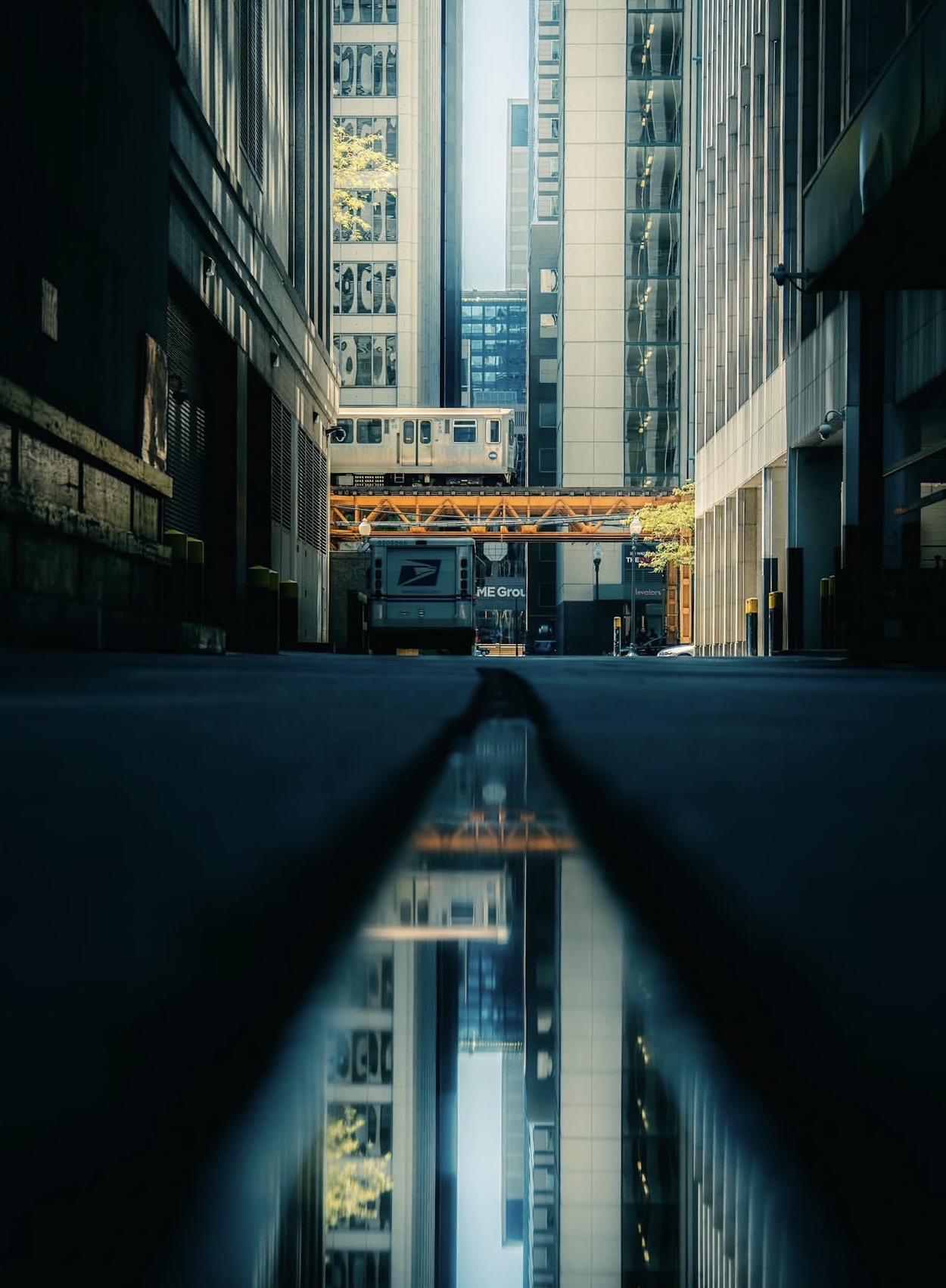 Chicago reflection